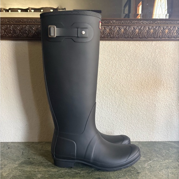 Hunter Shoes - New! Hunter Original Tall Boots women size 10 black rainboots
